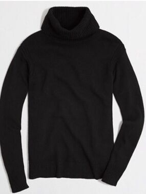 J Crew Merino Wool Turtleneck with side slits